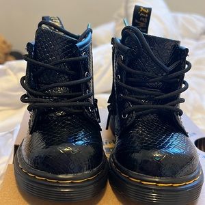 Toddler Dr. Martens black boots